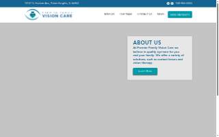 Premier Family Vision Care of Palos Hills website