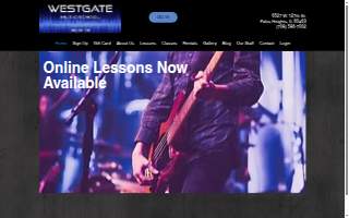 Westgate Music School of Palos Hills website