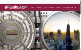 Illinois Alarm Service of Park Forest website