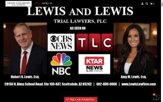 Lewis Law Firm of Park Forest website