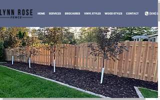 Lynn Rose Fence of Park Forest website