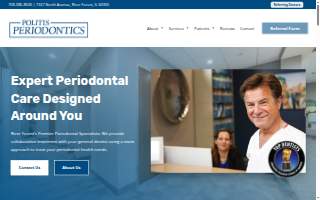Politis Periodontics of Park Forest website