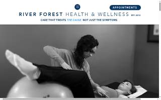 River Forest Health & Wellness of Park Forest website