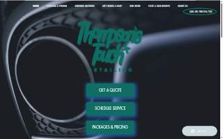Thompsons Touch Mobile Detailing of Park Forest website