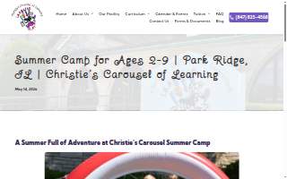 Christie's Carousel of Learning website