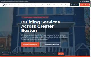 Coen Construction Services Inc. website