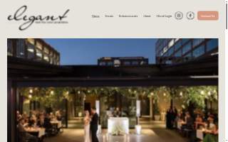 Elegant Sound and Lighting website