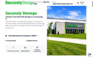 Securely Storage website