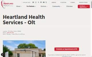 Heartland Health Services - Olt website