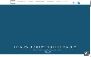 Lisa Pallardy Photography website
