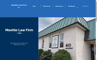 Moehle Law Firm, Ltd. website