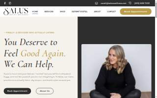 Salus Wellness LLC website