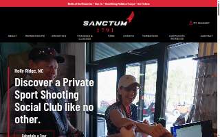 Sanctum Ink Tattoo Studio website