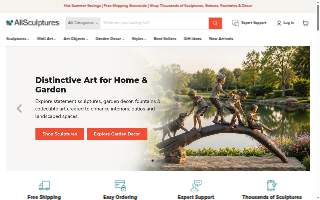 Sculptures Day Spa website