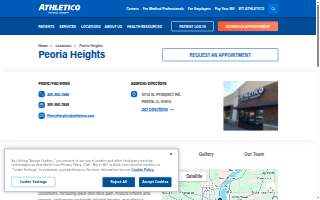 Athletico Physical Therapy - Peoria Heights website