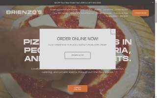 Brienzo's Pizza + Bar website