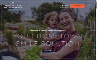 Central Illinois Orthodontics website