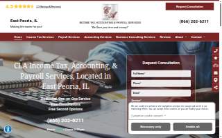 CLA Income Tax, Accounting & Payroll Services website
