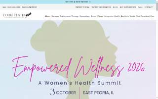 Couri Center for Gynecology and Integrative Women's Health of Troy website