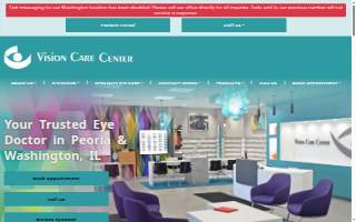 Vision Care Center website