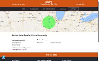 Bob's Handyman Service website