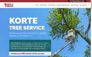 Korte Tree Service website