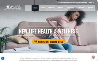 New Life Health & Wellness - Peru website
