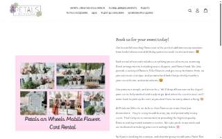 Petals By Peyton website
