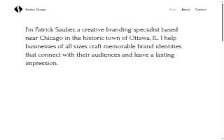 Sauber Design website