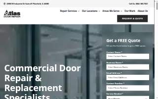 Atlas door repair website