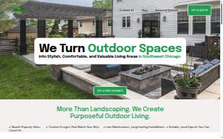 Better Green Landscape website