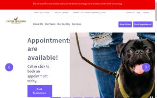 Caton Crossing Animal Hospital website