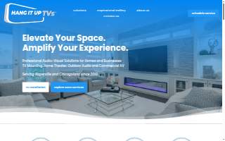Hang It Up TVs of Plainfield website