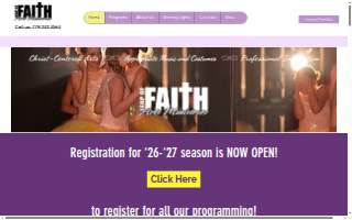 Leap of Faith Arts Ministries website