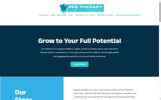 PFG Therapy website