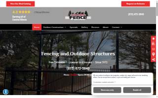 All Types Fence of Pontiac website