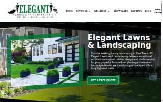 Elegant Lawns website