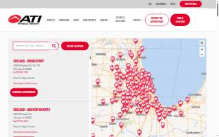 ATI Physical Therapy of Prospect Heights website