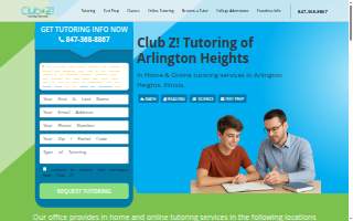 Club Z! Tutoring of Arlington Heights website