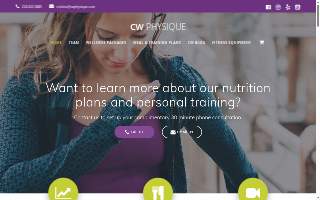 CW Physique website