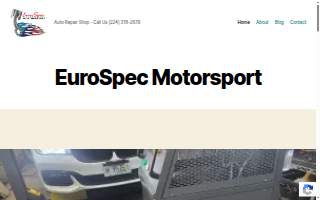 EuroSpec Motorsport website