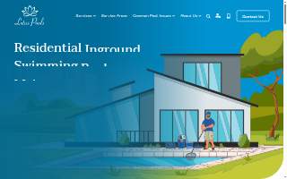 Lotus Pools of Prospect Heights website