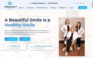 Prospect Dental website