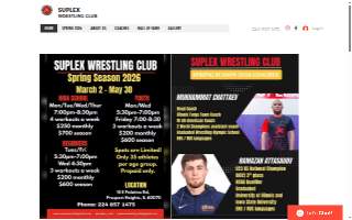 Suplex Wrestling Club website