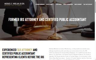 Whelan Tax of Prospect Heights website