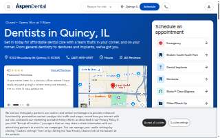 Aspen Dental - Quincy website