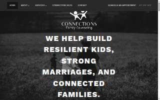 Connections Family Counseling, LLC website