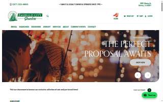 Emerald City Jewelers website