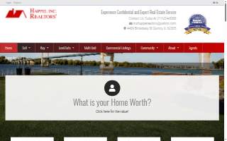 Happel Inc., REALTORS website