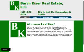 Burch Kiser Real Estate website